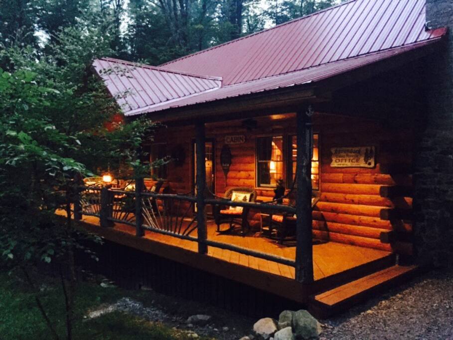 Auskerada Lodge. Seclusion&Jacuzzi w/dock space Cabins for Rent in