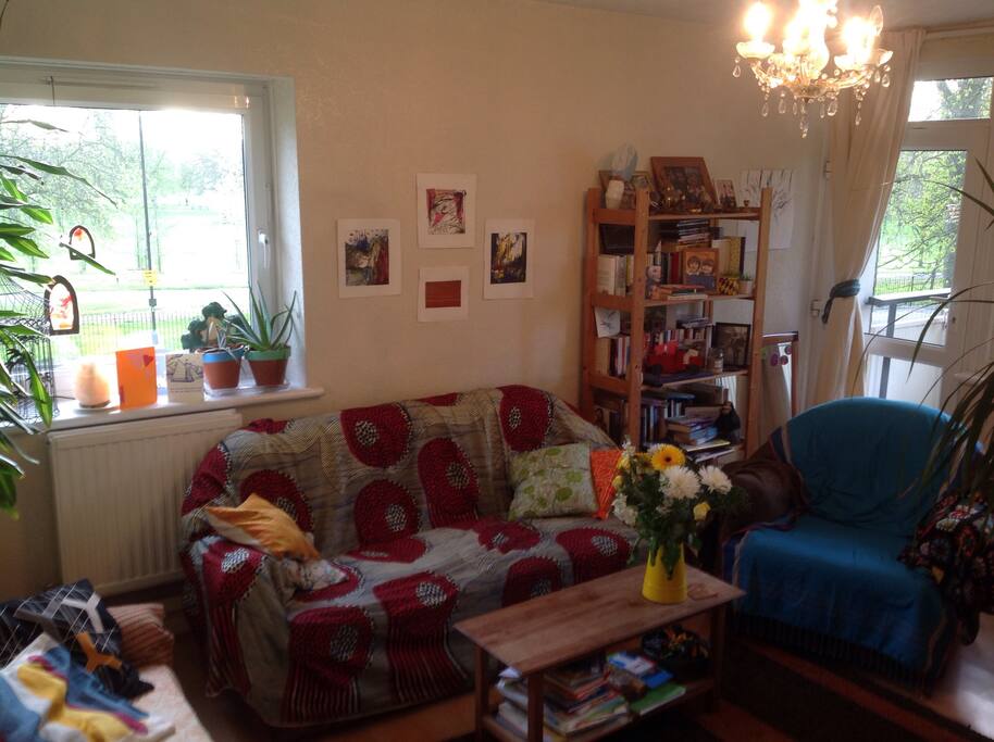 Comfortable bright living space