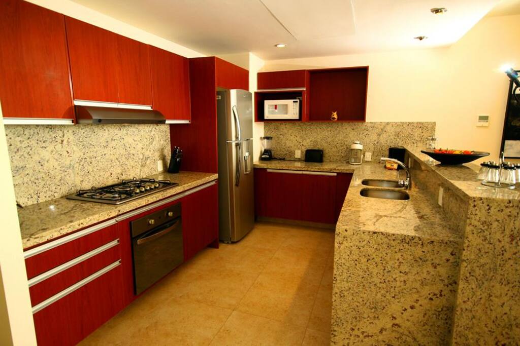 Full kitchen , equipped