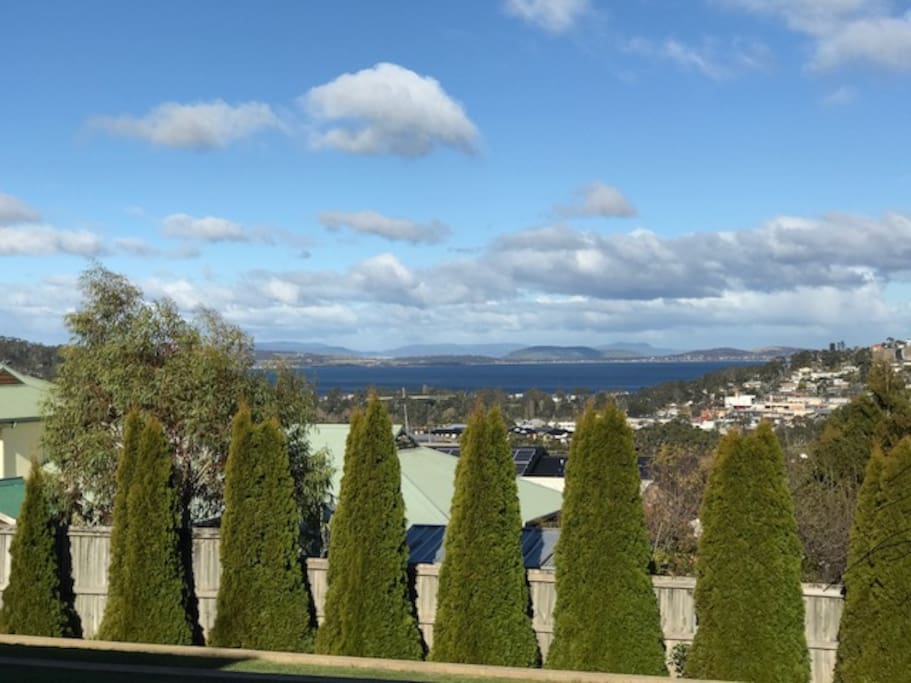 View of Derwent river from Balcony