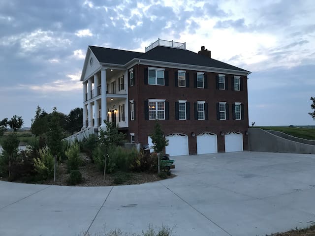 Villa in the country.