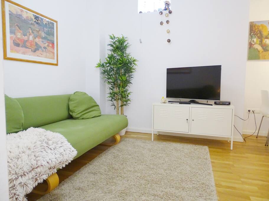 Zona de estar con TV