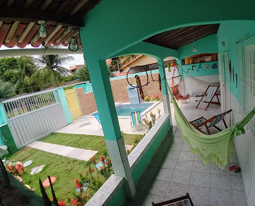 Área de Lazer vista terraço