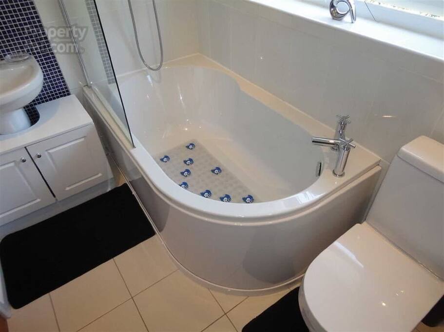 Family bathroom with shower