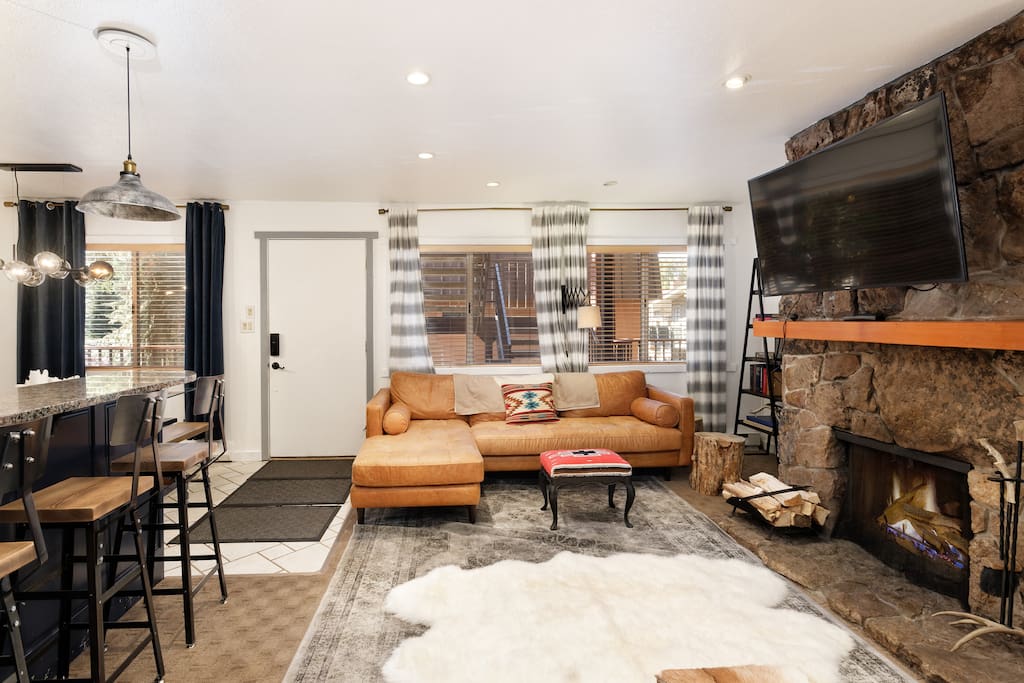Home is complete with new, modern furnishings.