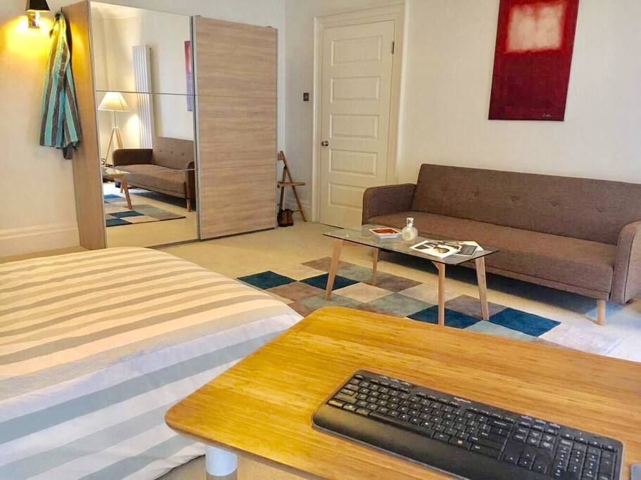 Bedroom, view from desk