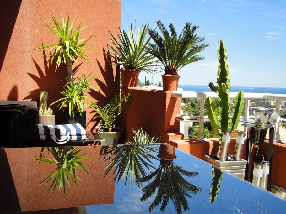 Table et terrasse