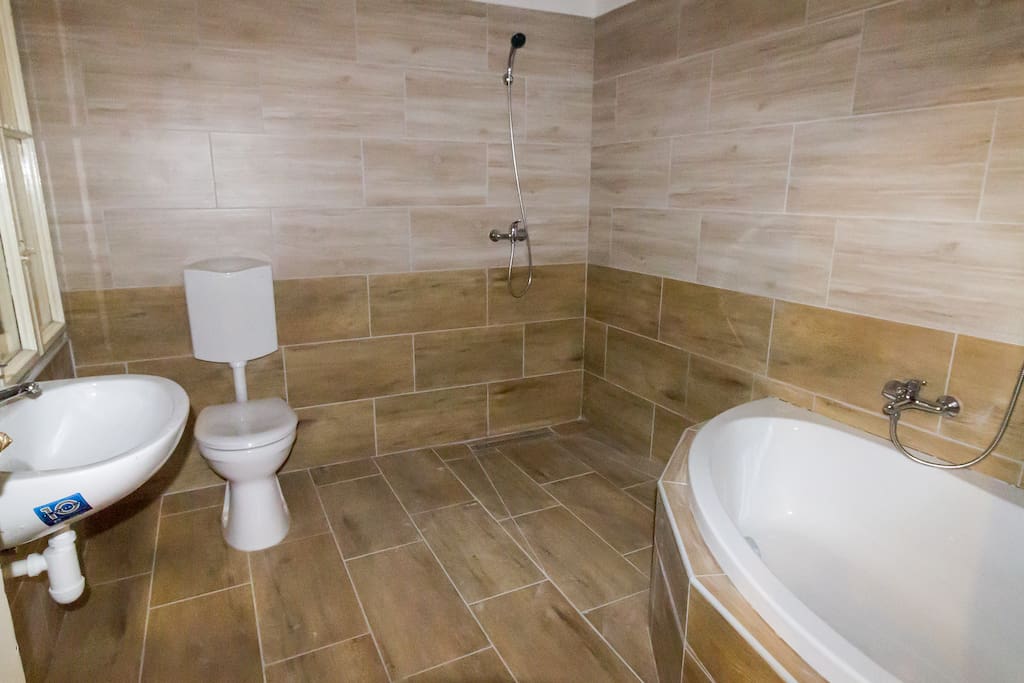one of the bathrooms