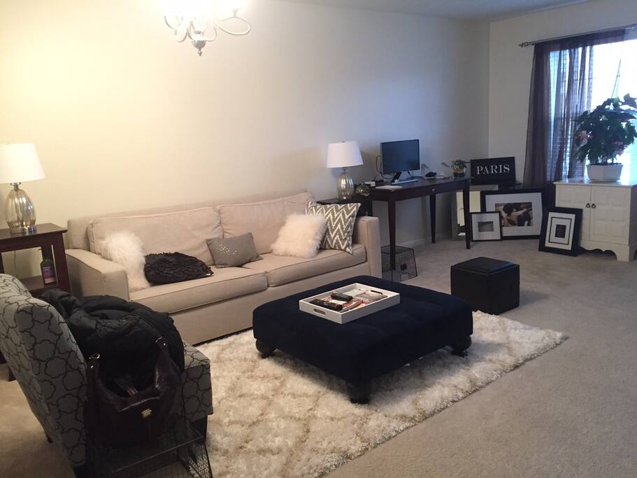 cozy space to work and lounge