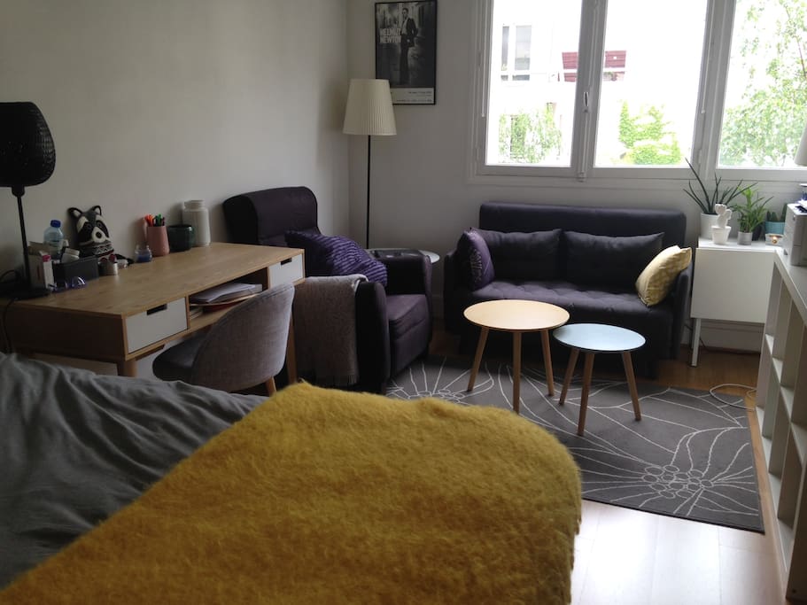 Living room/bedroom