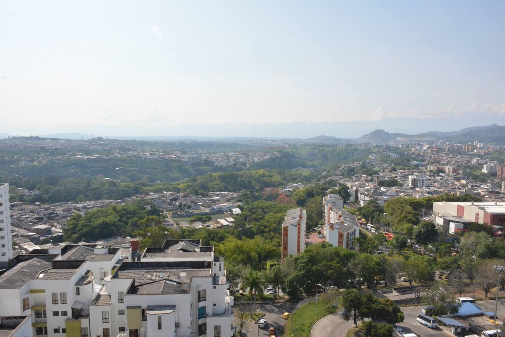 Panoramica de Pereira, vista desde el apartamento