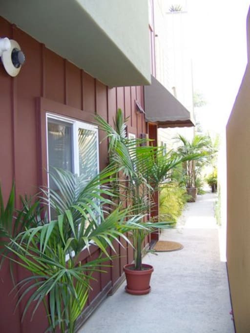 Private entrance