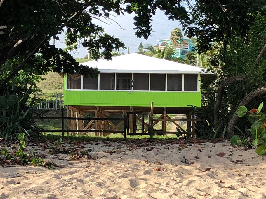 Walk right out to the sand