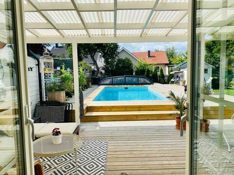 Villa near Uppsala City. Private pool and private gym.