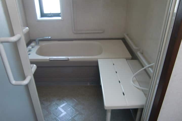 車椅子付きお風呂。