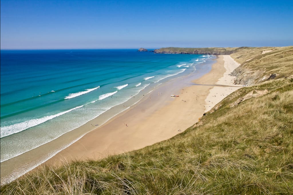Walking distance to Perranporth's famous three mile long beach