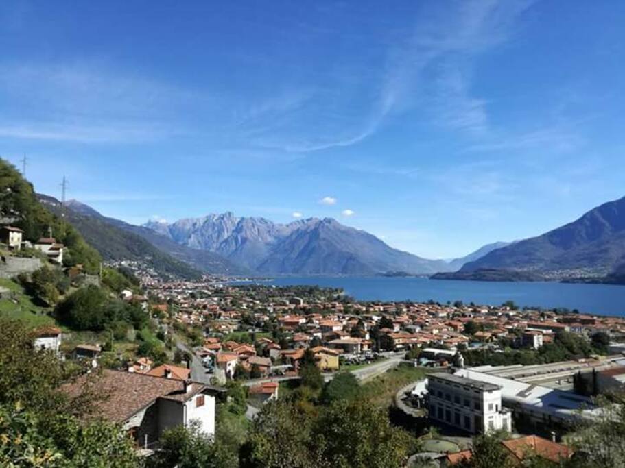 vista dal terrazzo