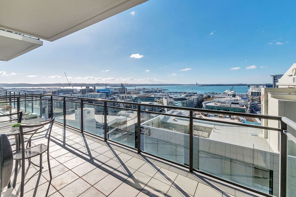North facing with fantastic views.