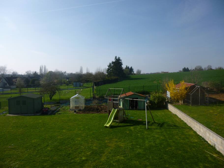 Vu de la fenêtre, le calme assuré!