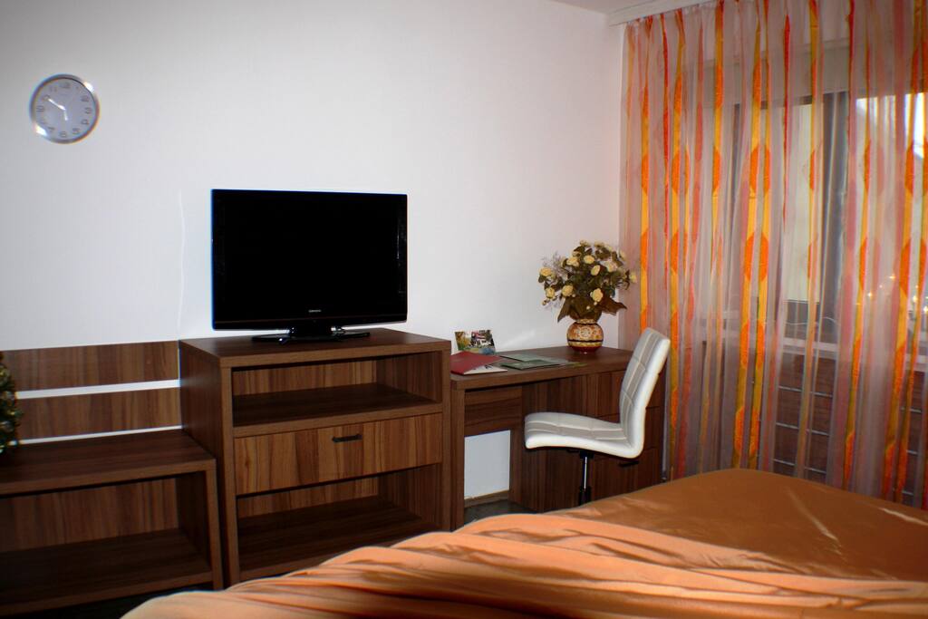 TV and Desk