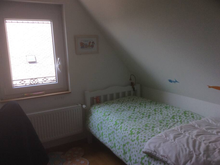 Chambre avec 1 lit une personne
