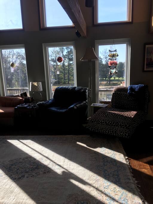 View from living room