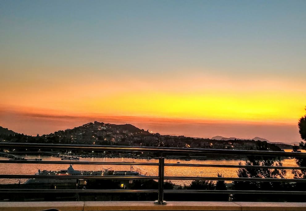 sunset..