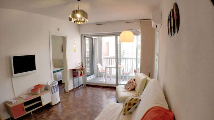 Le 70's - 41 M², Plage à Pied, Clim, Centre, Calme - La Grande-Motte
