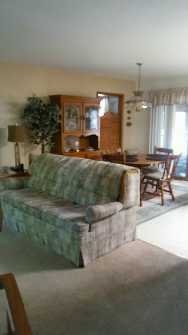 living room/dining room