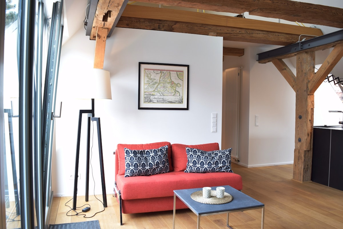 Top performing Airbnb: Apartment Jakobi with rooftop terrace in the old town in Stralsund