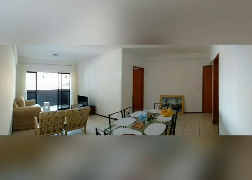 Sala em dois ambientes