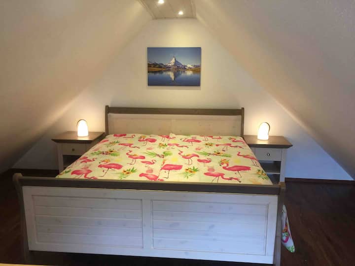 أجواء مريحة في الطابق العلوي 