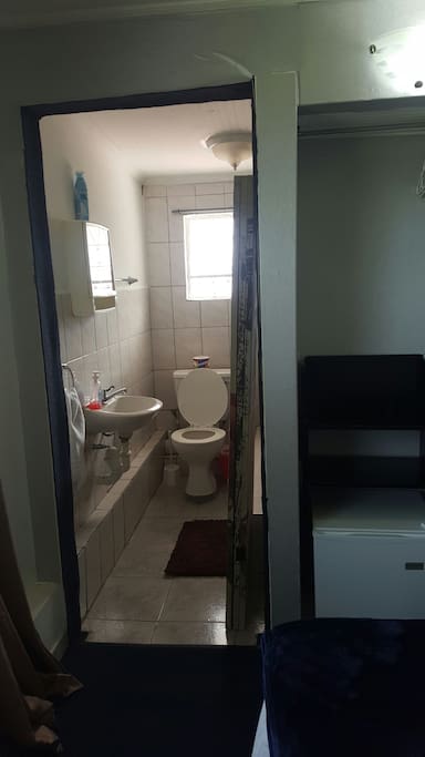 one bathroom