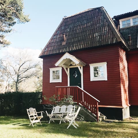 Lägenhet 15 minuter från city nära naturen