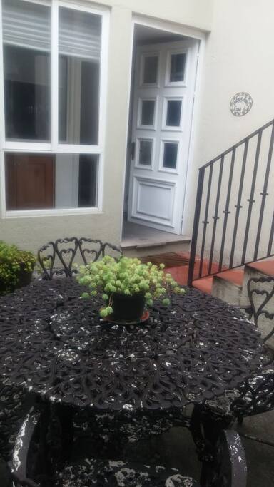 Terraza compartida