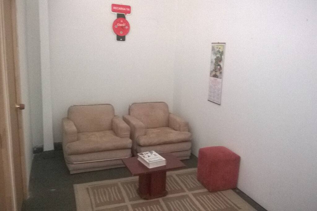 área común de lectura