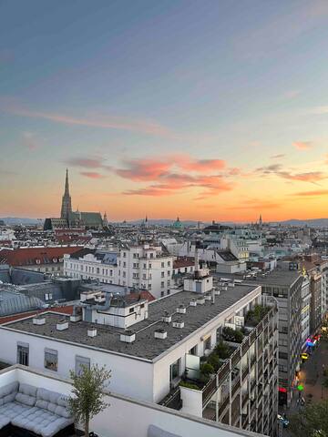 Center Appartement with (amazing rooftop)