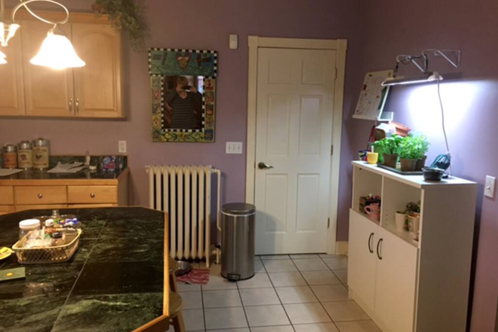 Your stay includes continental breakfast. The kitchen is yours to use as you wish.