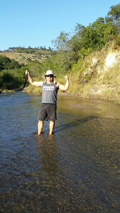 Foto do rio para banho água pura!!