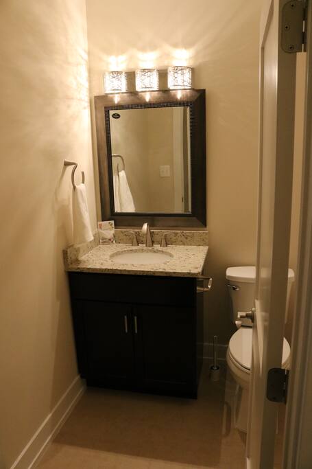 Visitors restroom