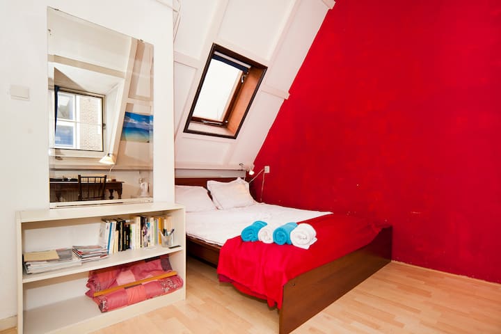 Chambre calme dans le centre d'Amsterdam