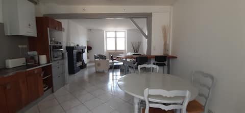 Bright apartment south of Nantes near Sèvre