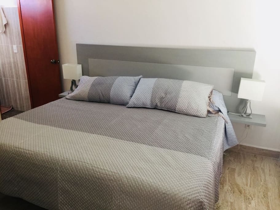 Main bedroom with ensuite bathroom