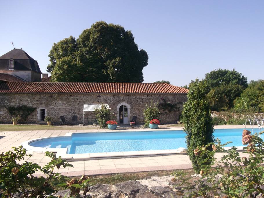 View from the walled garden