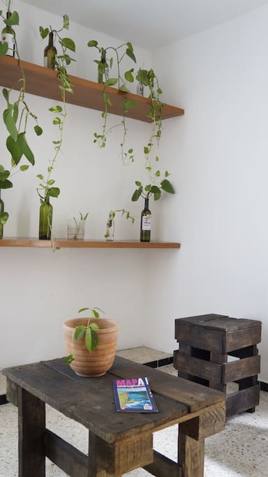Rustic and nature decoration