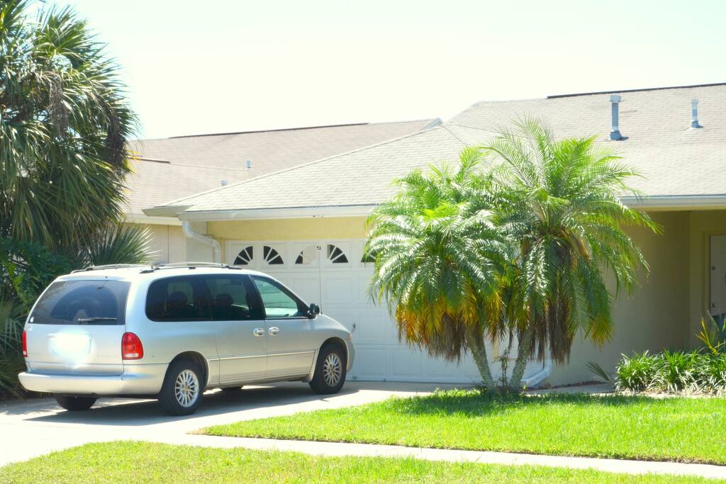 View of the house (car not included)
