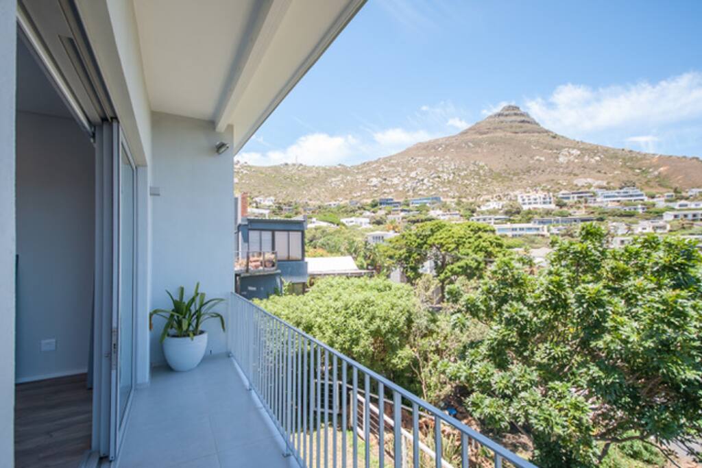 Mountain view from balcony