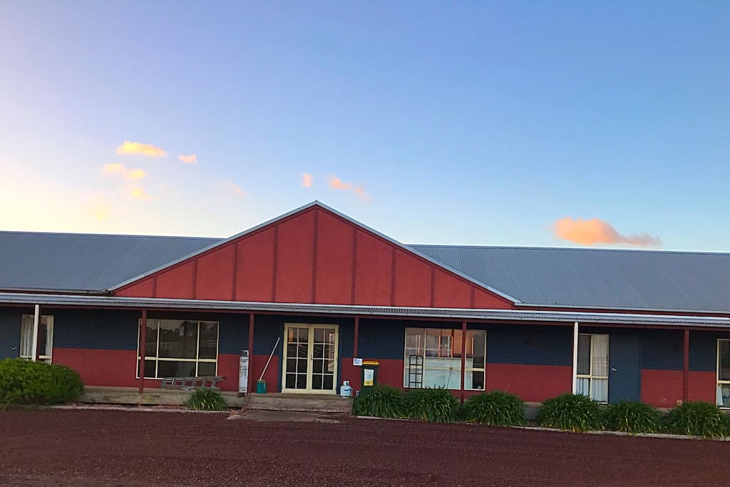 Front of the main building