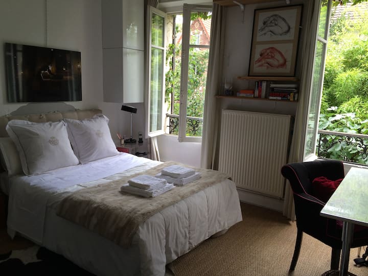 chambre, calme et sans vis à vis