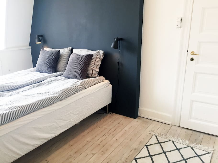 Bedroom, with brand new bed from 2016